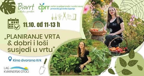 vizual s autoricom u vrtu